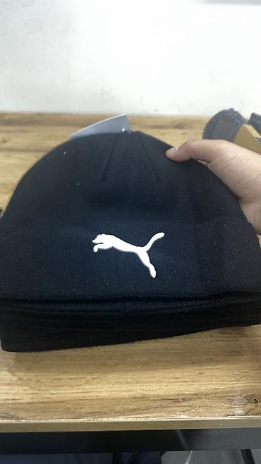 наски: Головные уборы, Puma, Новый, цвет - Черный, Платная доставка — 2