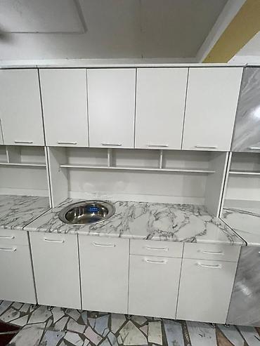 кухонный буфет ош: Кухонный гарнитур, Новый, ДСП, Бесплатная доставка — 2