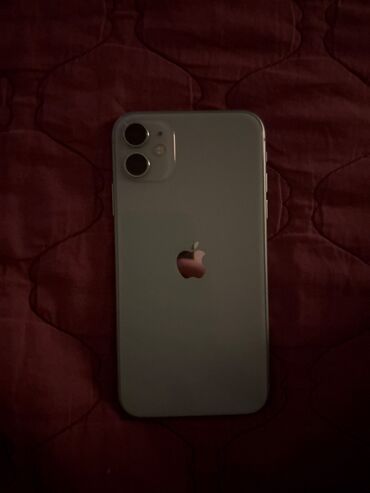 Apple iPhone: IPhone 11, 128 GB, Yaşıl, Simsiz şarj, Face ID, Sənədlərlə