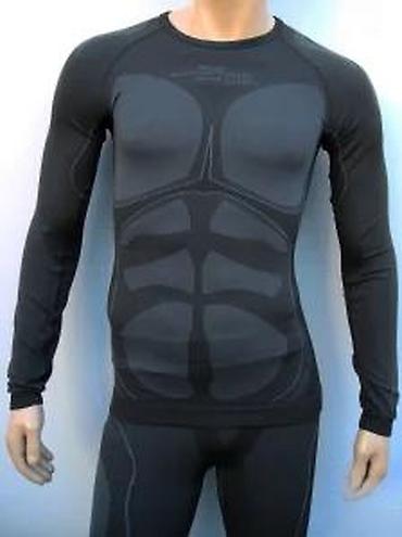 Trenerke: Muški set termo/kompresione odeće za trening – gornji deo dugih rukava — 15