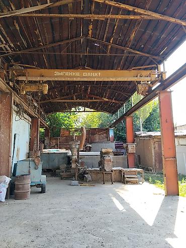фосад: Металлический ангар-каркас с кран-балкой - Каркас: сварная стальная — 5