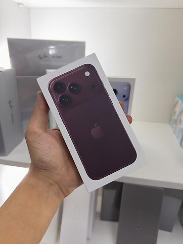 iphone 11: IPhone 18 Pro, Новый, 512 ГБ, Бордовый, Коробка, В рассрочку, 100 % — 2