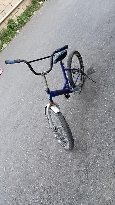 Velosipedlər: Uşaq/BMX tərzli velosiped - Rəng: tünd mavi gövdə, metal rəngli ön — 1