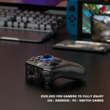 PS4 (Sony PlayStation 4): Геймпад GameSir T4 Pro se Геймпад с потрясающей RGB-подсветкой
