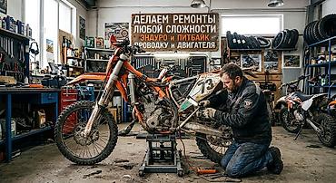 мешки б у: Профессиональный ремонт эндуро и питбайков любой сложности - Полный — 1