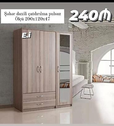 3 qapılı dolab Yep yeni 240 azn rəng seçimi var çatdırılma var lalafo.az -da 3 qapılı dolab Yep yeni 240 azn rəng seçimi var çatdırılma var