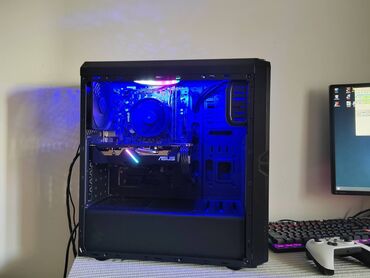 elektricne cetke za feniranje: Gejmer/AMD Ryzen 5 3600/16GB DDR4/SSD HDD/AMD RX 5500 XT 8Gb