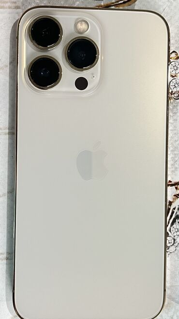 iphone 11 64: IPhone 13 Pro, Колдонулган, 256 ГБ, Matte Gold, Каптама, 84 %