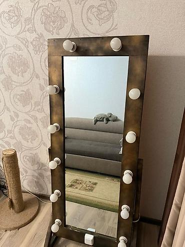 Зеркала: Напольное гримерное зеркало с подсветкой - Формат: полноразмерное — 3