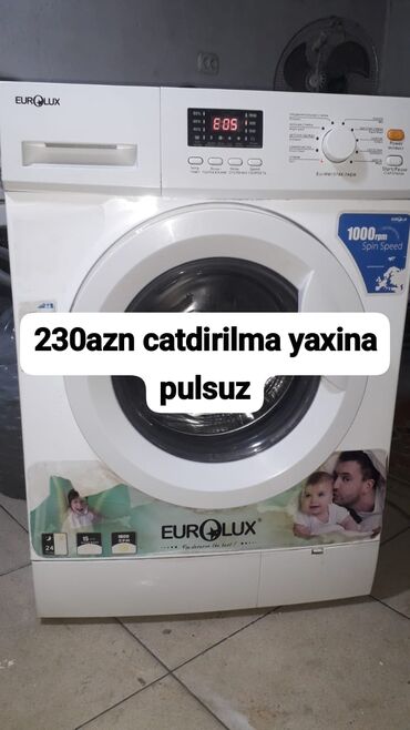 paltaryuyan eurolux: Paltaryuyan maşın Eurolux, 5 kq, İşlənmiş, Avtomat