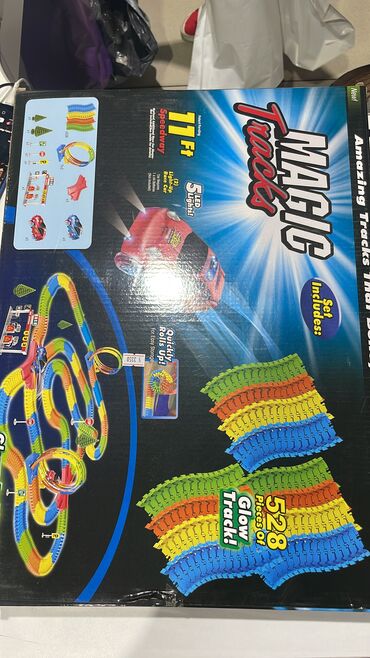для детей машинки: Продается детская игрушка «Magic tracks». Брали 24 апреля, этого года