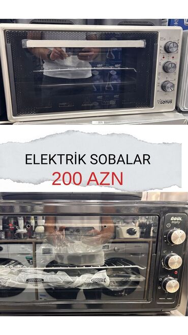 Yemək hazırlamaq üçün texnika: Duxovka Lotus, Elektrik, Ayrıca dayanan, Yeni