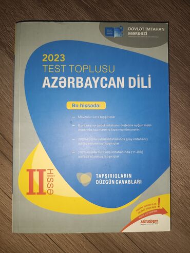 az dili test toplusu 1 ci hisse cavablari: Azərbaycan dili Testlər 11-ci sinif, DİM, 2-ci hissə, 2023 il