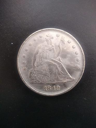 ABŞ “Seated Liberty” gümüş dolları – 1842 Xüsusiyyətlər: - Növ