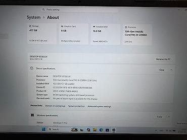 Acer: İşlənmiş Acer Nitro, 15.6 ", Intel Core i9, 512 GB, Ünvandan götürmə, Ödənişli çatdırılma, Rayonlara çatdırılma — 10