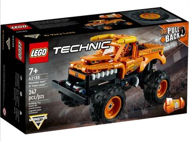 kukli monster haj: Lego Technic 42135 Monster Jam El Toro Loco, рекомендованный возраст