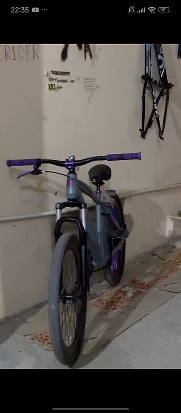 velosiped teker: Velosipedin raması-26 təkərlərinin ölçüsü 24-lükdü. hassns rəngli — 3
