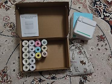 mini printer: Портативный мини‑принтер (термопечать) Комплект: - компактный — 3