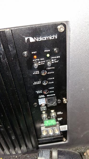 sabvufee: Nakamichi aktiv subwoofer – avtomobil üçün bas qutusu - Brend — 2