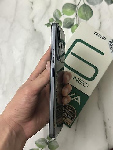 Tecno: Tecno Pova 6 Neo, Новый, 256 ГБ, цвет - Черный, 1 SIM, 2 SIM, eSIM — 8