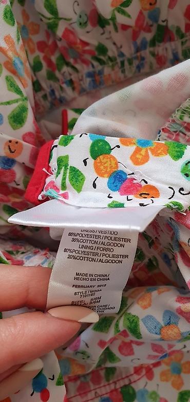 anex flo: Детское платье, цвет - Красный, Новый — 3