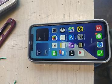 IPhone Xr, Новый, 128 ГБ, Белый, Защитное стекло, Чехол, 100 %