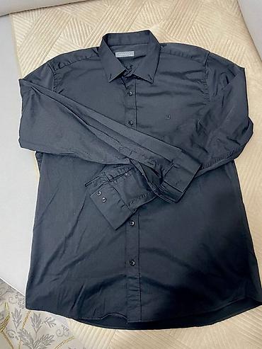кожаная рубашка: 🔥Фирменная приталенная рубашка Slim Fit (XL), бренд Brango, Турция. Из — 2