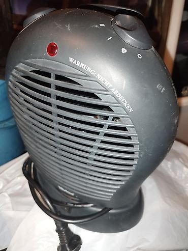 toplotne pumpe radijatorsko grejanje: Električni grejači – 2 komada 1) Kompaktni ventilatorski grejač — 6