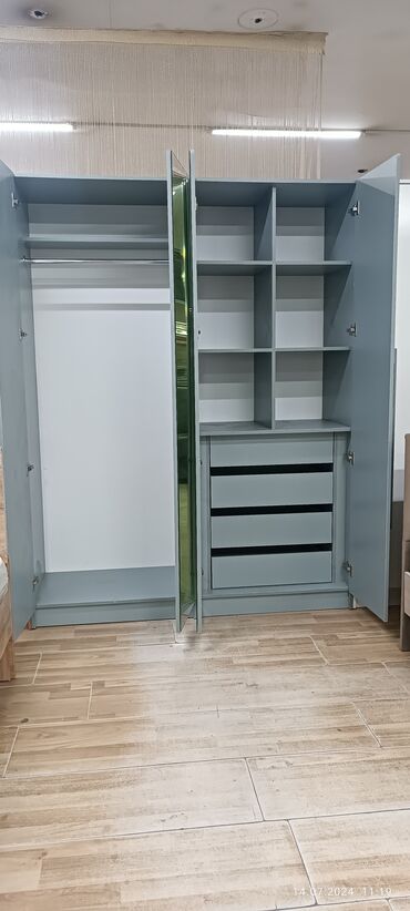 Шкафы для одежды: Шкаф 4двенная размер 160/210 глубина 50 стандартный на заказ тоже — 6