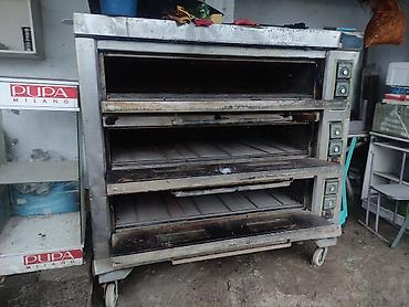 Пекарские шкафы: Промышленная пекарская печь, трехъярусная - Конструкция: 3 — 6