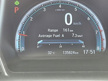 лимузина: Honda Civic: 2017 г., 2 л, Вариатор, Бензин, Лимузин — 5