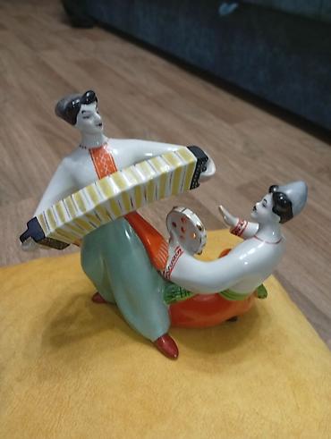 Статуэтки: Коллекция фарфоровых фигурок - Парная композиция «Музыканты»: два — 2