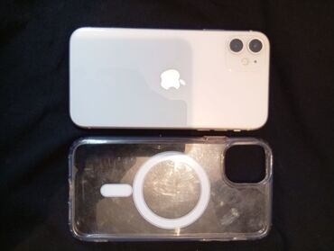 купить gps трекер в бишкеке: IPhone 11, Белый, Чехол