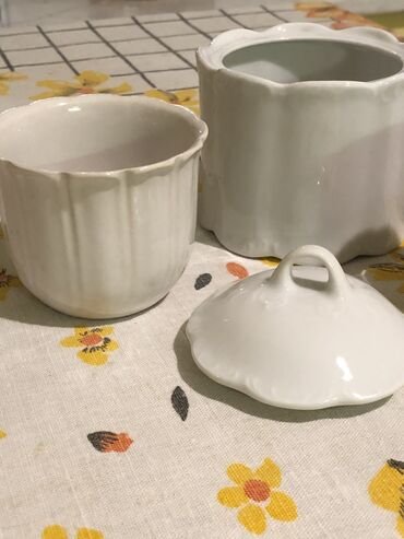 Kuhinjski setovi: Nove tri šoljice - fildžana za kafu i posuda za šećer — 13