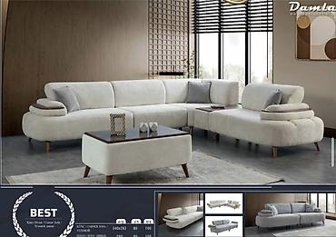 kuna mebeli: BEST model “Künc Divan” – zərif dizaynlı, modul quruluşlu künc divan — 1