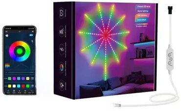 frizider od stiropora: Model: RGB LED vatromet, 10x0.3m + 1x1m, 94 LED, DC LVT-30/94 Cena
