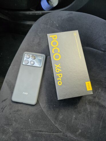 Poco: Poco X6 Pro 5G, Новый, 512 ГБ, цвет - Черный, 2 SIM