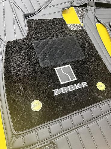 m ms: Родные Ворсовые Полики Для салона Zeekr, цвет - Черный, Новый, Платная доставка, Самовывоз — 4