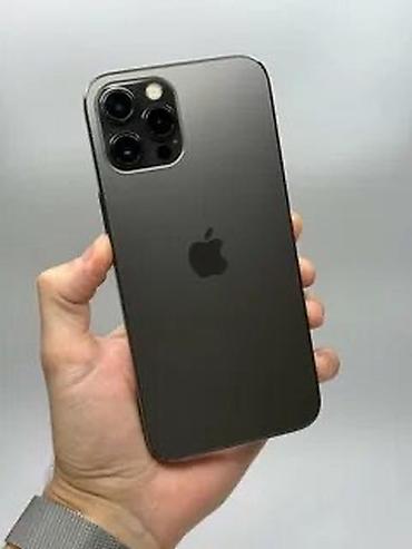 iphone 12 minu: СРОЧНО🚀 iPhone 12 Pro Max 128GB (Black) — 30 000 сом! Продам или — 1