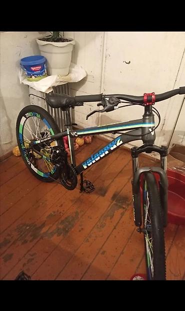 barter velosiped: Salam satılır 24 düy problemi yoxdu velo cox az surulub pası fln — 1