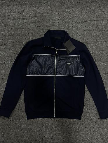 джог: Мужской спортивный костюм, M, L, XL, Prada, Новый, цвет - Синий, Самовывоз — 3