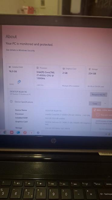 hp pavilion 17: HP Pavilion 15 noutbuk - Ekran: 15.6" (şüşəli çərçivə, geniş — 2