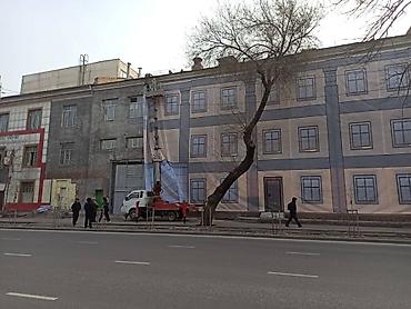 пыль: Фасадная декоративная сетка/баннер «Имитация здания» - Назначение — 4