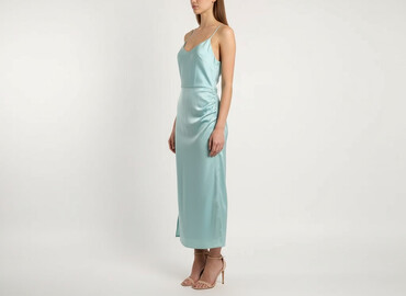 srebrna sukienki na wesele: Women`s dress, size S