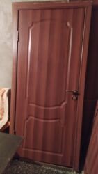 гостиной стол: Ички эшик айнек менен, МДФ, Эки капкалуу, түсү - Күрөң, 200 * x 80 см