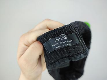 granatowe dresy bershka: Bershka, Spodnie dresowe damskie, rozmiar S — 4