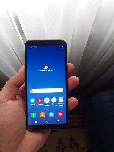 irşad telecom samsung s10: Samsung Galaxy J6, 32 GB, rəng - Qara, Zəmanət, Sensor, Barmaq izi