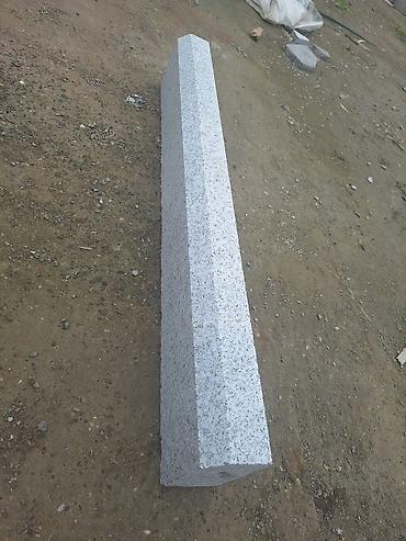 termo qranit: Qranit bordür daşları - Material: Təbii qranit - Rəng: Açıq boz — 5