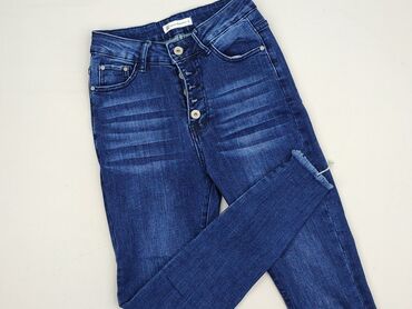 zara cekinowe spodenki: SZACHOWNICA, Jeans for women, size S (EU 36)