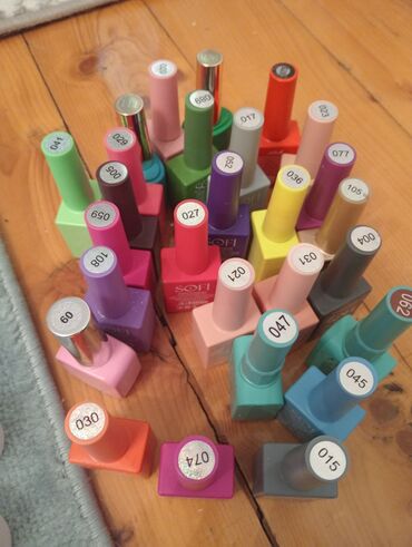 Manikür və pedikür məhsulları: Dırnaq üçün gel lak — 5